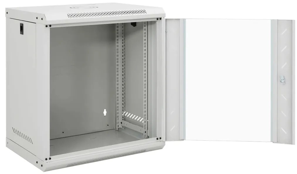 vidaXL Καμπίνα Δικτύου Επιτοίχια 12U 19&#039;&#039; IP20 53x40x60 εκ.
