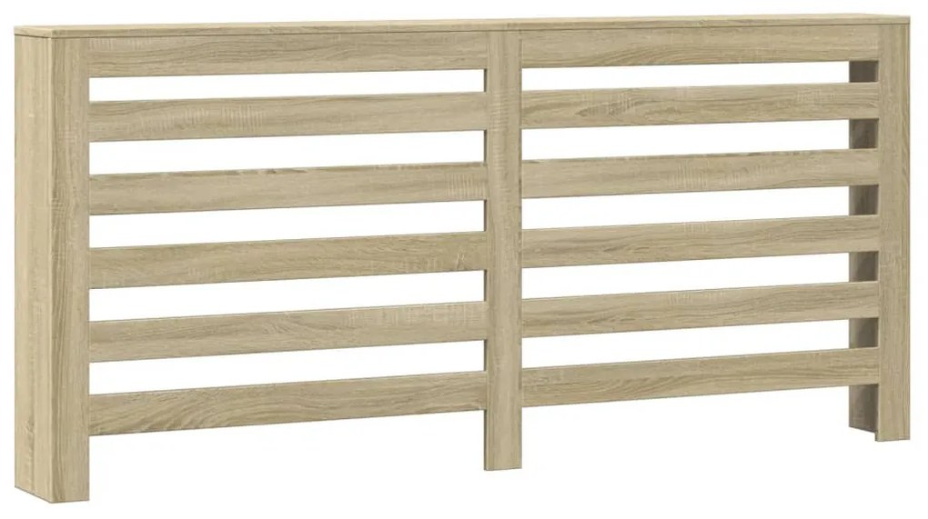 vidaXL Κάλυμμα Καλοριφέρ Sonoma Δρυς 175x20x82 εκ. Επεξεργασμένο Ξύλο