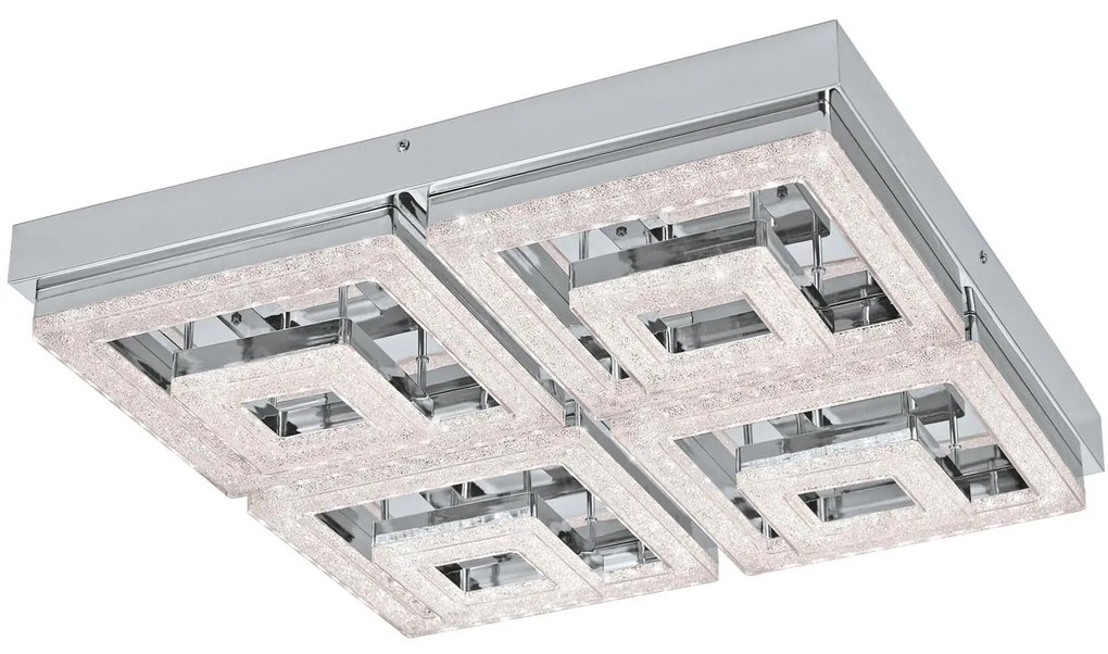 Φωτιστικό Οροφής Led Fradelo 95661 Silver Eglo Μέταλλο