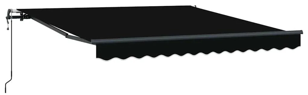 vidaXL Σκηνίτσα Αναδιπλούμενη Μαύρο 300 x 250 εκ Ύφασμα και αλουμίνιο