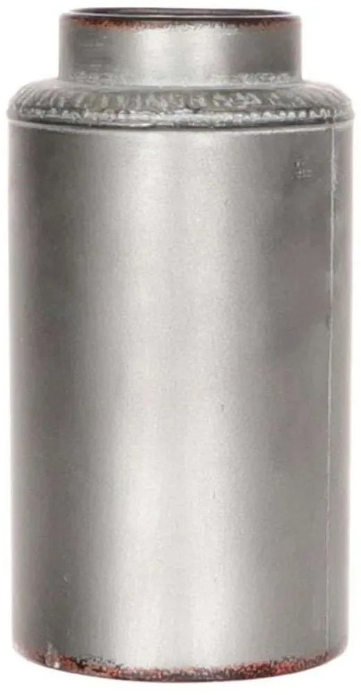 Βάζο Bullet 012.862259111 16x30,5cm Silver Metal
