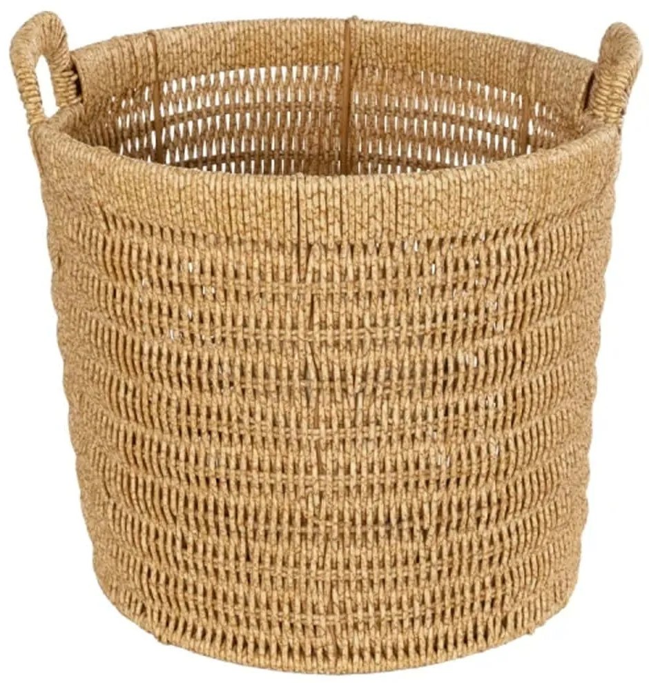 Καλάθι Barbados 21499 28x28x26cm Beige GloboStar Grass