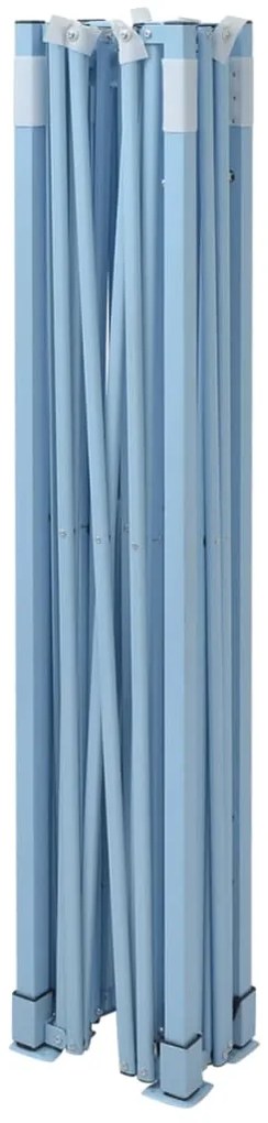 vidaXL Τέντα με 3 Τοιχώματα Πτυσσόμενη Μπλε 3 x 4,5 μ.