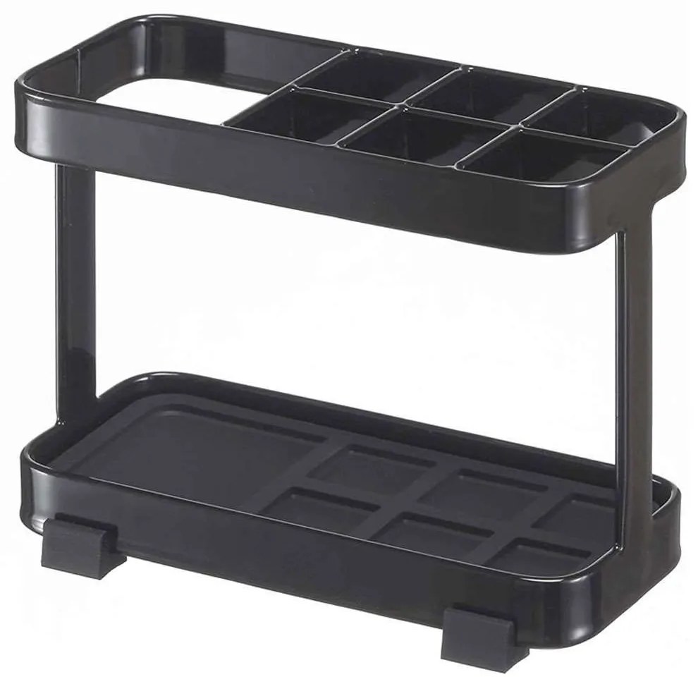 Θήκη Οδοντόβουρτσας Tower Stand LBTYMZK6803 5,5x9cm Black Yamazaki Steel,Siliecone