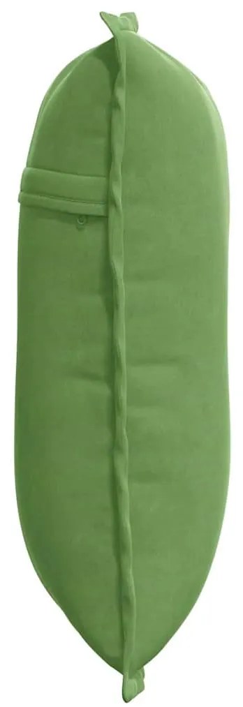 vidaXL Μαξιλάρι Πλάτης Ανοιχτό Πράσινο 50 x 45 εκ.