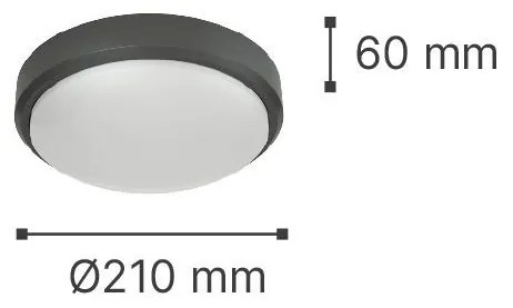 Πλαφονιέρα it-Lighting Echo 803002-Anthraki