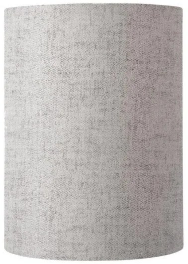Καπέλο Φωτιστικού 1xE27 Ύφασμα Φ40cm Marl Ebb&amp;Flow-SH101008-F-Ασημί SH101008-F