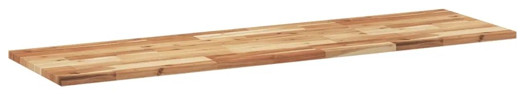 vidaXL Ράφια Κρεμαστά 2 Τεμ. 120x40x2εκ. Φινίρισμα Λαδιού Μασίφ Ακακία