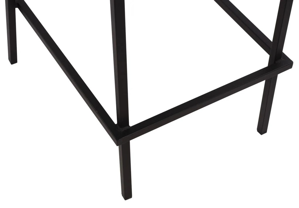 Σκαμπό Μπαρ OLYMPIAS C5528.01 Μαύρο Μεταλλικό 47x58x111 εκ. 47x58x111 εκ.