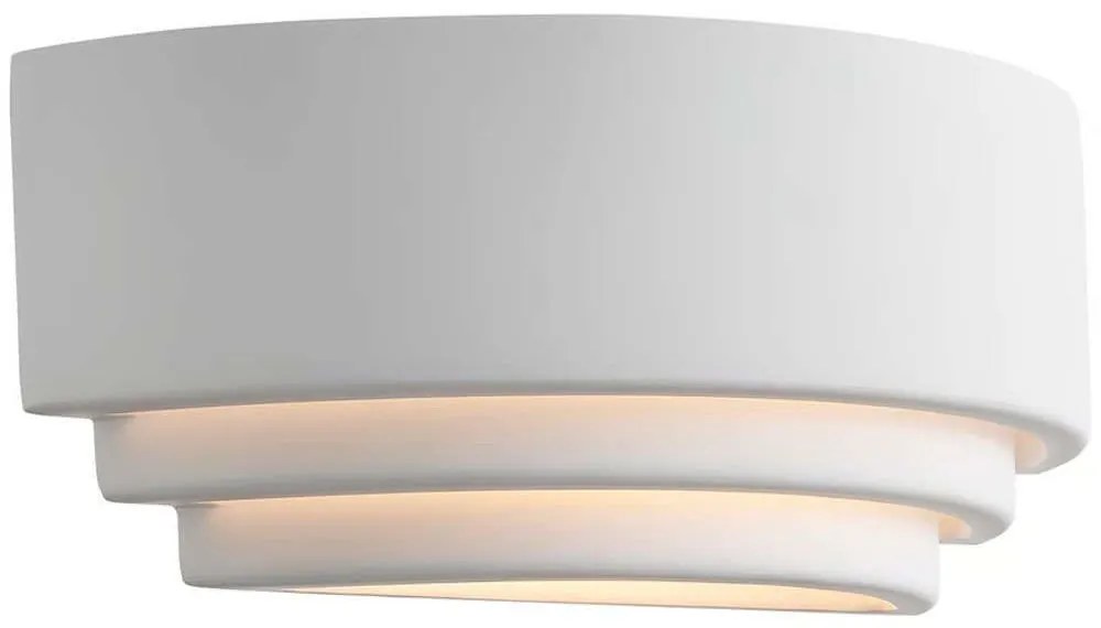 Φωτιστικό Τοίχου - Απλίκα Lancio Oblong 2412481001 31,5x12,7cm E14 25W White Nordlux