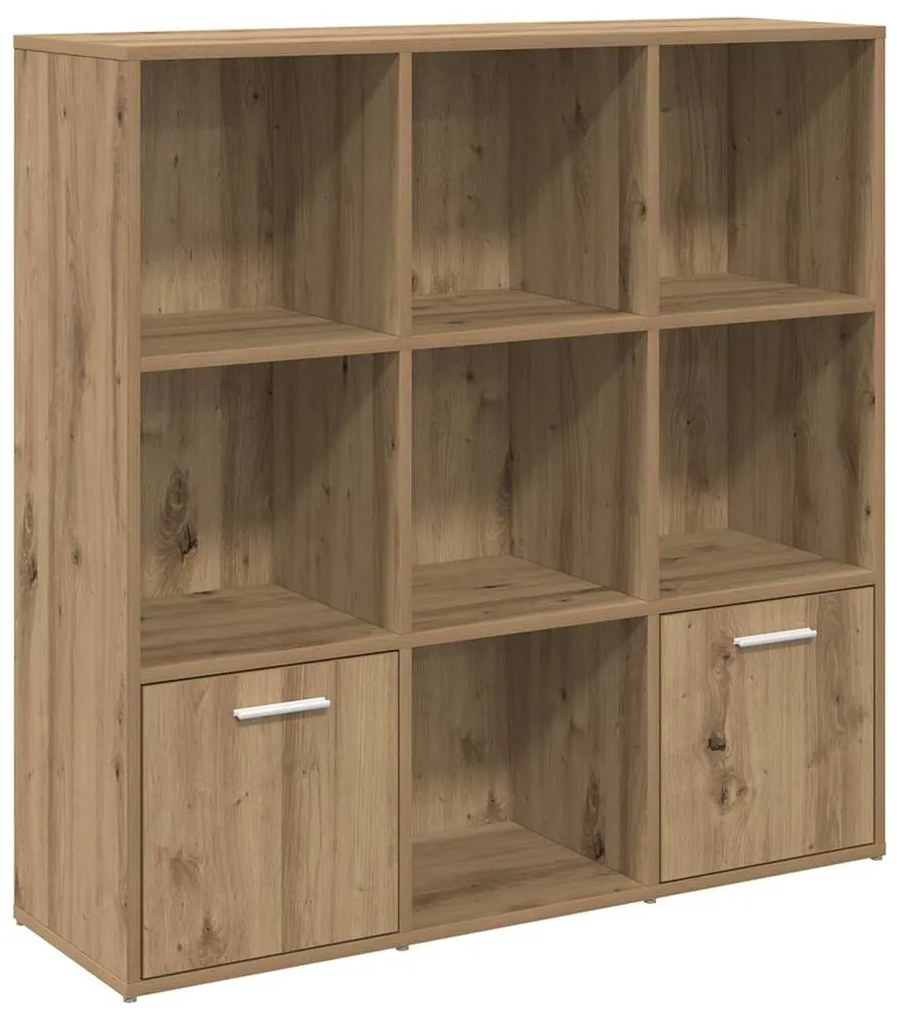 vidaXL Βιβλιοθήκη Artisan Δρυς 98x29x97,5 εκ. Επεξεργασμένο Ξύλο
