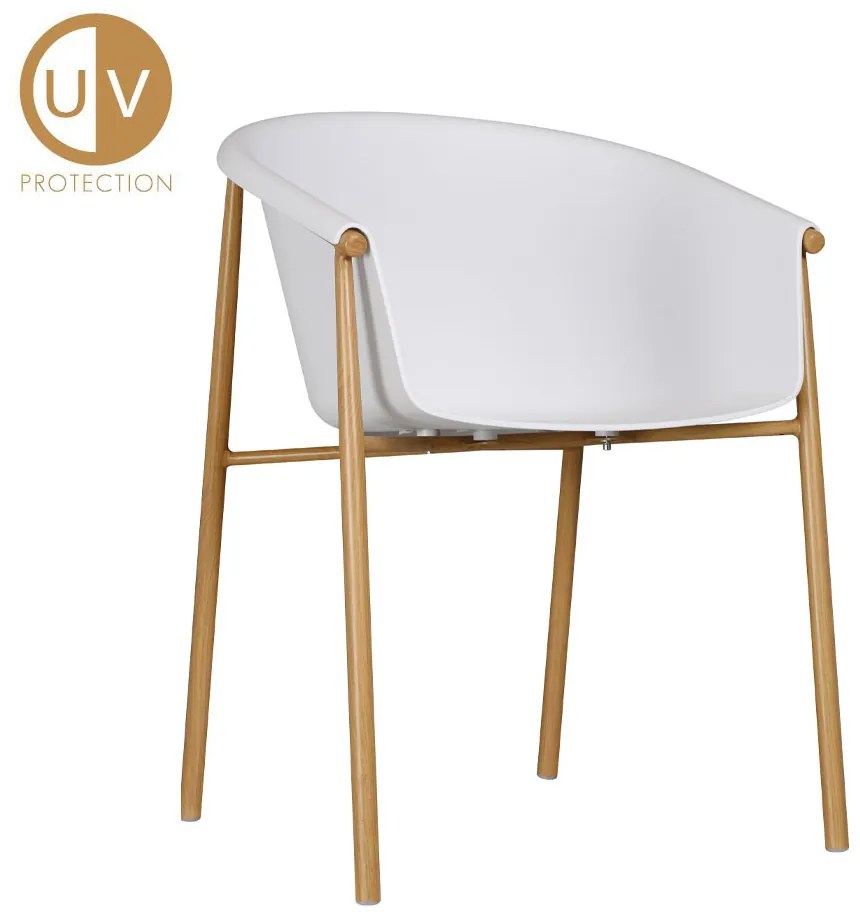 Liberta CARINA ΚΑΡΕΚΛΑ ΛΕΥΚΟ 59x57xH80cn 59x57xH80cn 27-0158