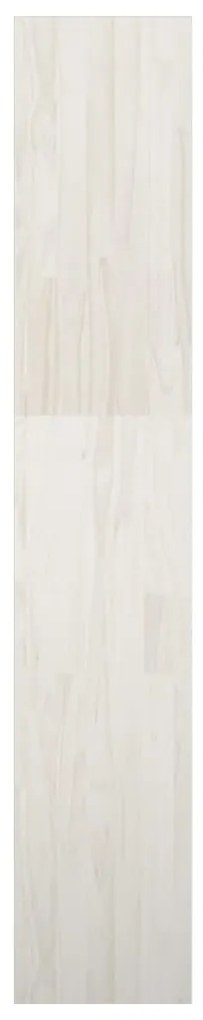 vidaXL Βιβλιοθήκη/Διαχωριστικό Χώρου Λευκό 40x30x167,5 εκ. Ξύλο Πεύκου