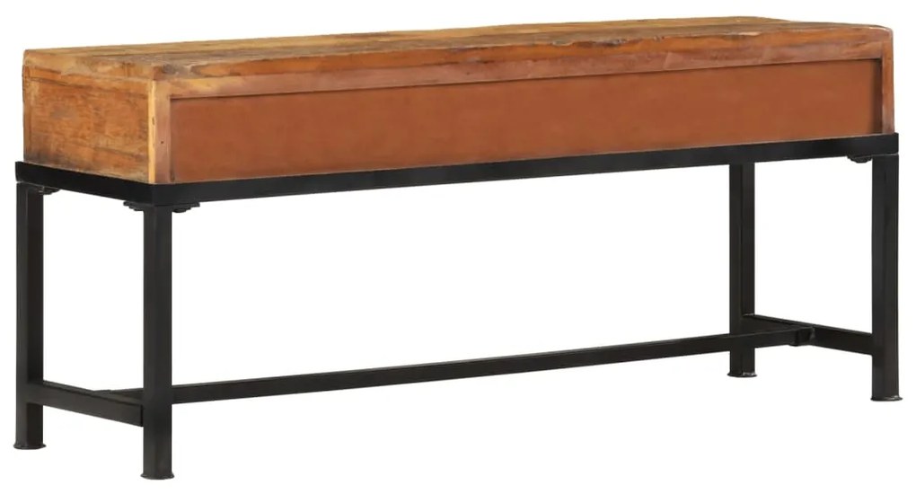 vidaXL Έπιπλο Τηλεόρασης 110 x 30 x 46 εκ. από Μασίφ Ανακυκλωμένο Ξύλο