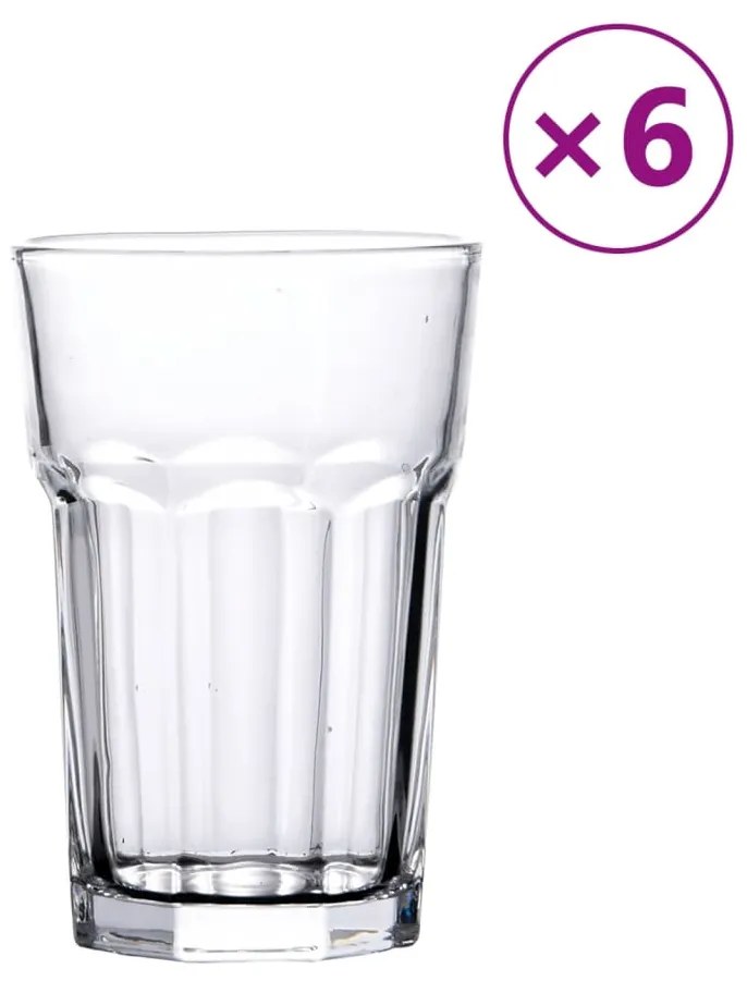 vidaXL Ποτήρια Μπίρας 6 Τεμ. 415 ml