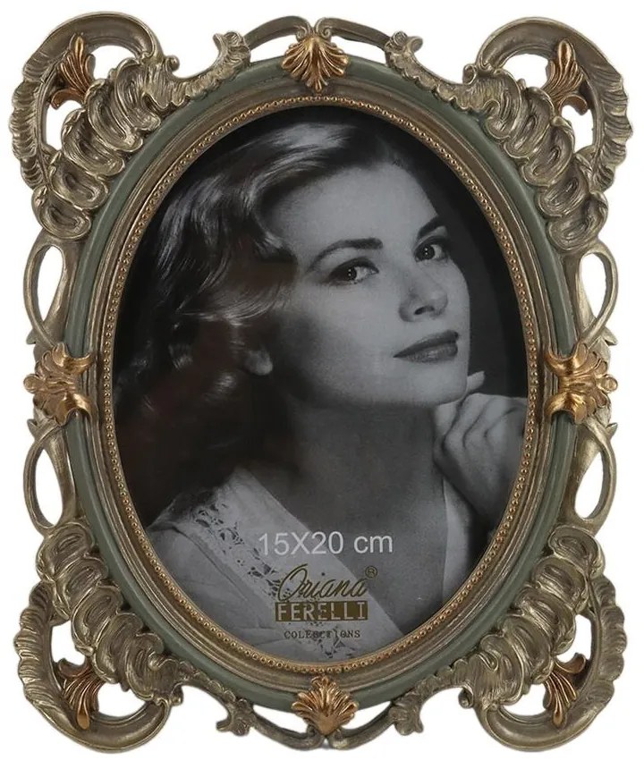 Κορνίζα Polyresin Χρυσή 15x20εκ. Oriana Ferelli® XL24010168
