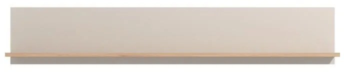 Ράφι Τοίχου ESSEX ZP Cashmere - Artisan Oak 138x20x24εκ. 138x20x24 εκ.