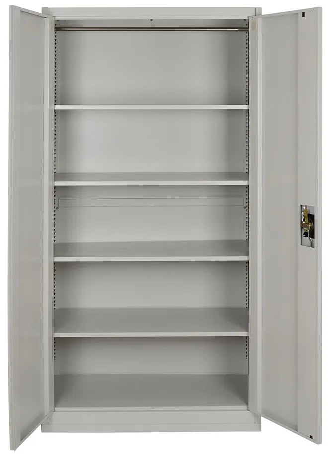 Φοριαμός DURIN Ανοιχτό Γκρι Μέταλλο 180x90x45cm - 14800005 - 14800005