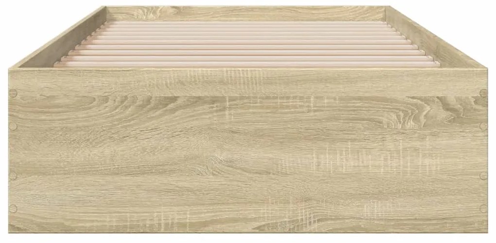 vidaXL Πλαίσιο Κρεβατιού με συρτάρια Sonoma Δρυς 100x200εκ. Επεξ. Ξύλο