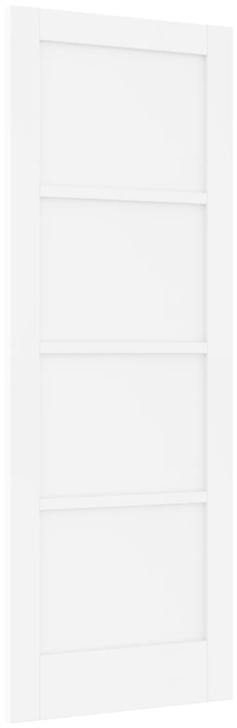vidaXL Εσωτερική Πόρτα "ORKDAL" Λευκή 73.5x198.5x4 cm Στερεού Ξύλου Πεύκου