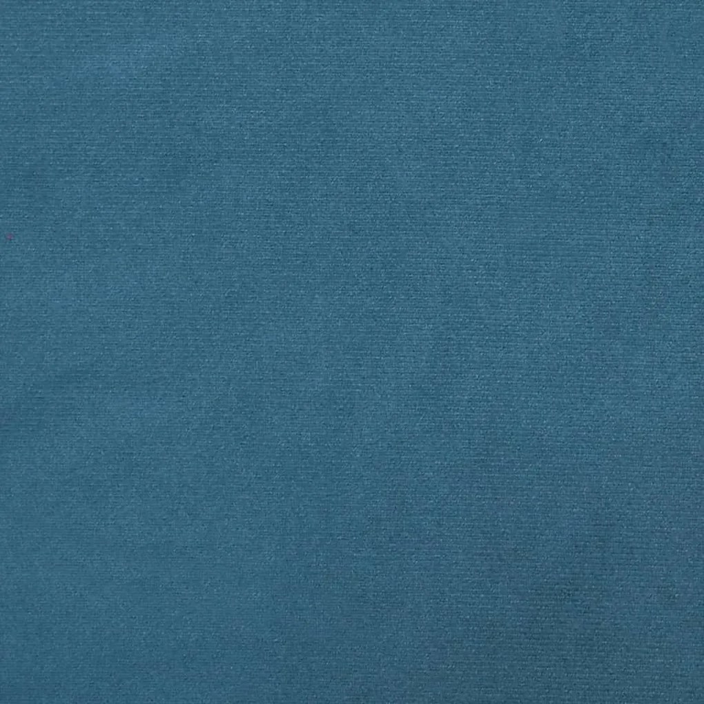 Σετ Σαλονιού 2 Τεμαχίων Μπλε Βελούδινο με Μαξιλάρια - Μπλε
