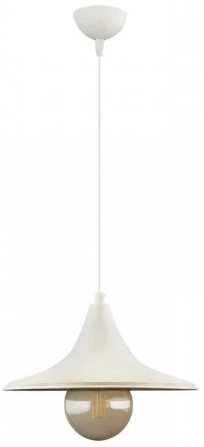 Φωτιστικό Οροφής Silia 216769 E27 27x27x65cm White Megapap Metal