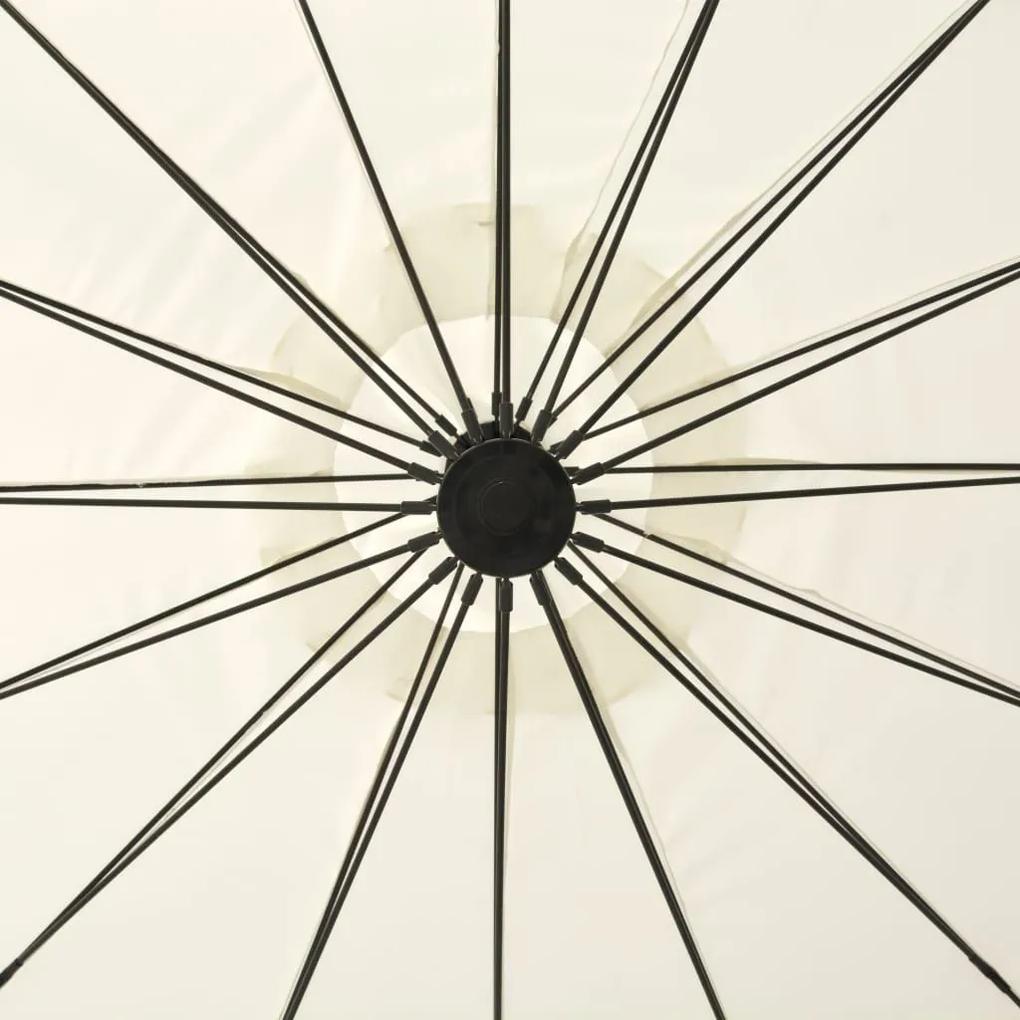 Ομπρέλα Κρεμαστή Λευκή 3 μ. με Ιστό Αλουμινίου - Λευκό