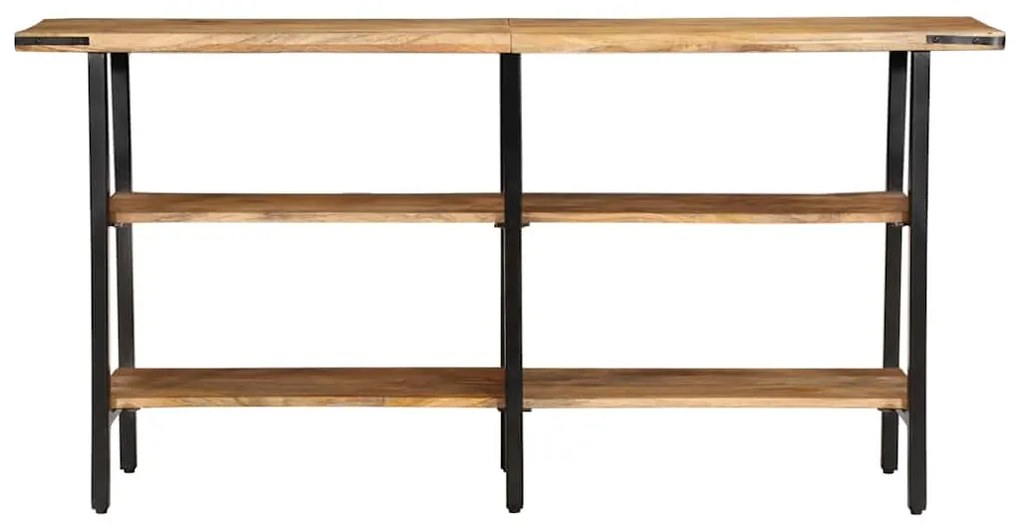 vidaXL Τραπέζι Κονσόλα 140x35x70 εκ. από Μασίφ Ξύλο Μάνγκο