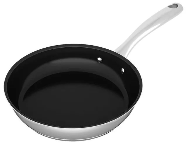 TEESA Τηγάνι 28cm Inox