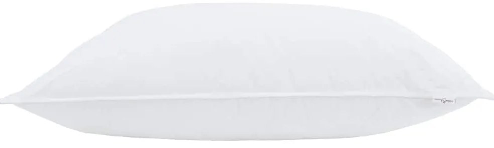 vidaXL Μαξιλάρι με μαξιλάρι Λευκό 40 x 60 cm Βαμβάκι