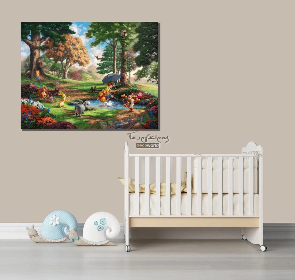 Παιδικός πίνακας σε καμβά Γουίνι KNV027 65cm x 95cm