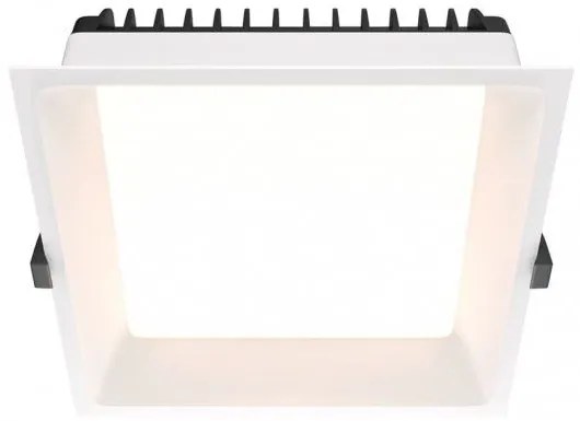 Χωνευτό Σποτ Οροφής Okno LED 24W 3000K Λευκό DL054-24W3K-W MAYTONI DL054-24W3K-W Λευκό