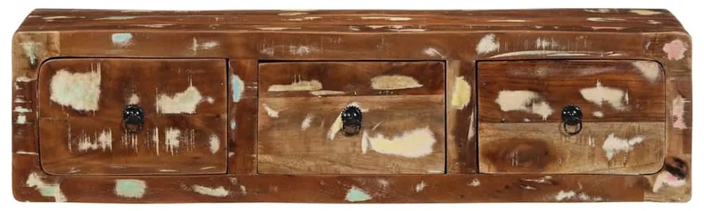 vidaXL Έπιπλο Τηλεόρασης 100x32x25 εκ. από Μασίφ Ανακυκλωμένο Ξύλο