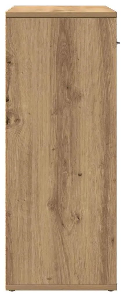 vidaXL Sideboard Artisan Oak 60x30x75 cm Κατασκευασμένο ξύλο