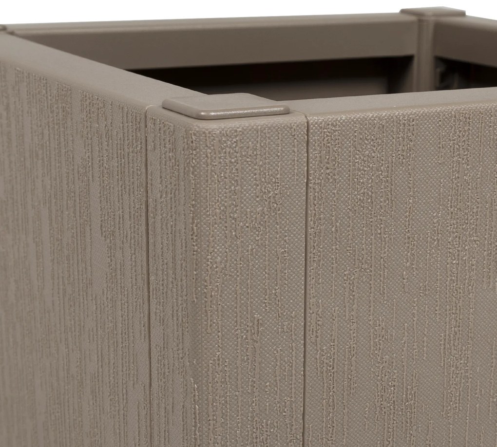 vidaXL Γλάστρα Κήπου Γκρι 36 x 36 x 35 εκ. Πολυπροπυλένιο
