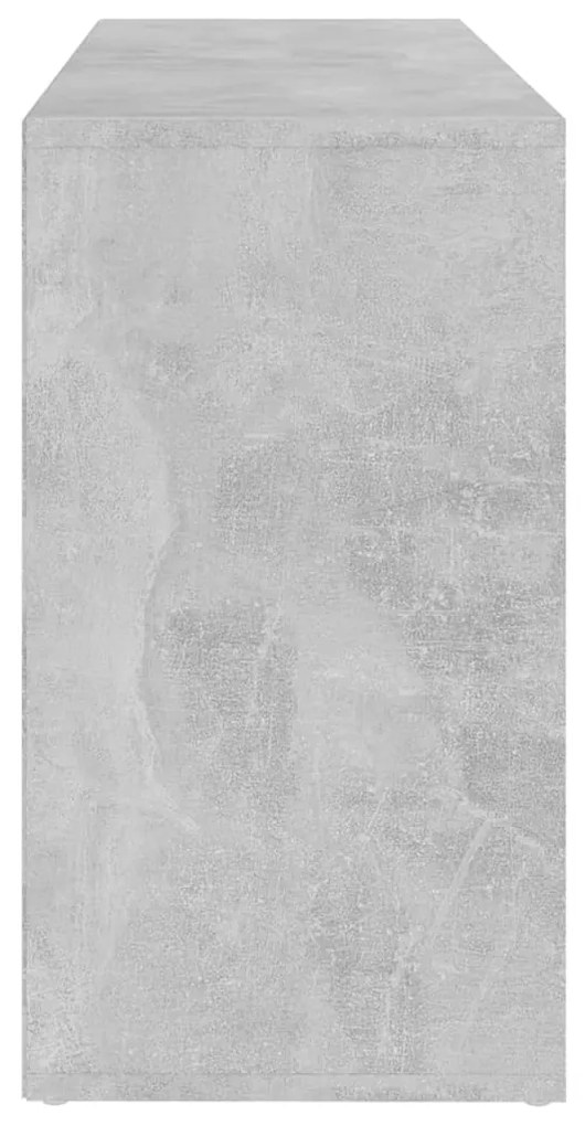 vidaXL Παπουτσοθήκη Γκρι Σκυροδέματος 103x30x54,5 εκ. από Μοριοσανίδα