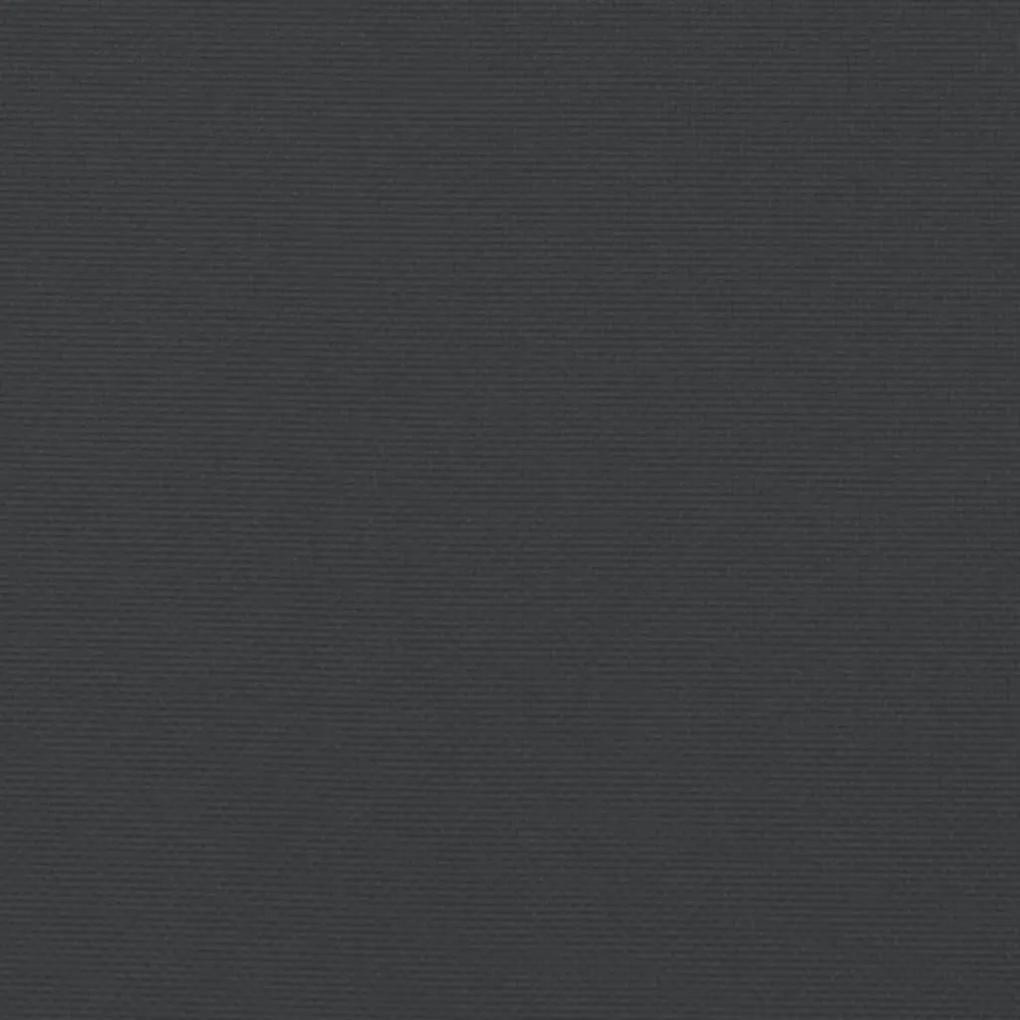 vidaXL Μαξιλάρι Πάγκου Κήπου Μαύρο 150 x 50 x 3 εκ. Ύφασμα Oxford