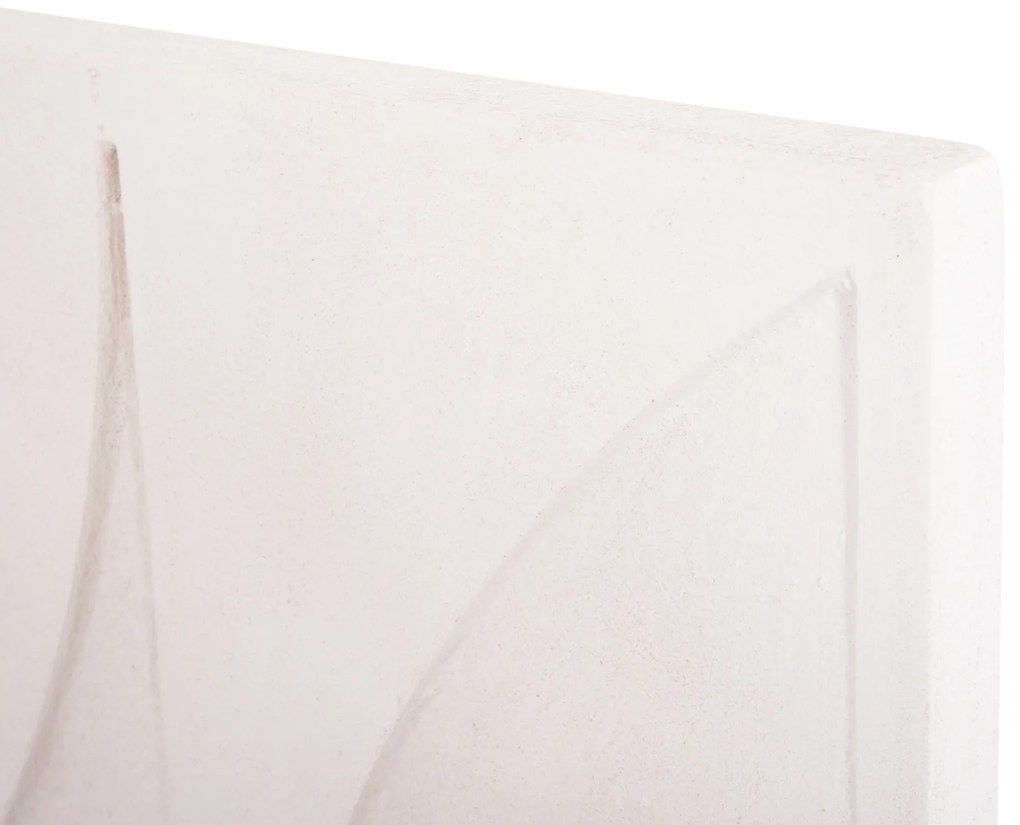 ΠΙΝΑΚΑΣ ΤΕΤΡΑΓΩΝΟΣ ΣΕΙΡΑ SANTORINI HM4507 MDF ΣΕ ΥΠΟΛΕΥΚΟ ΧΡΩΜΑ 80x4(πάχος)x80Υεκ.