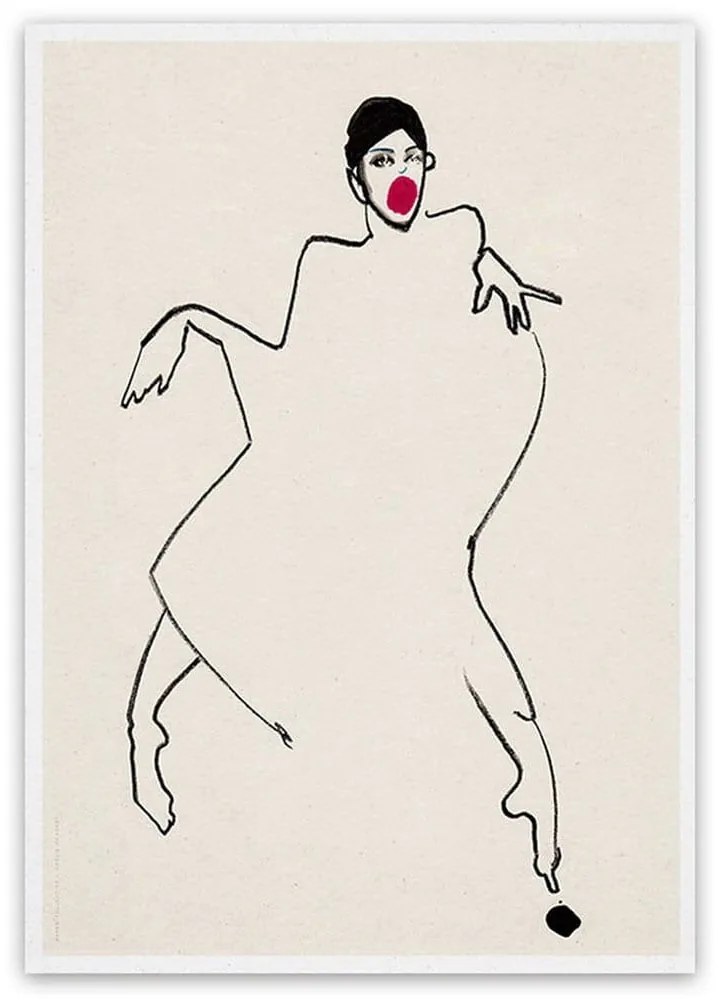 Πόστερ Dancer 02 07029 30x40 Paper Collective Κάθετοι Paper