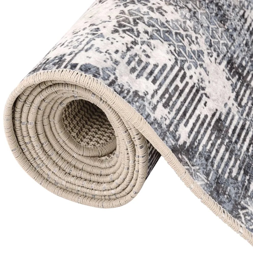 vidaXL Χαλί Πλενόμενο Αντιολισθητικό Πολύχρωμο 80 x 150 εκ.