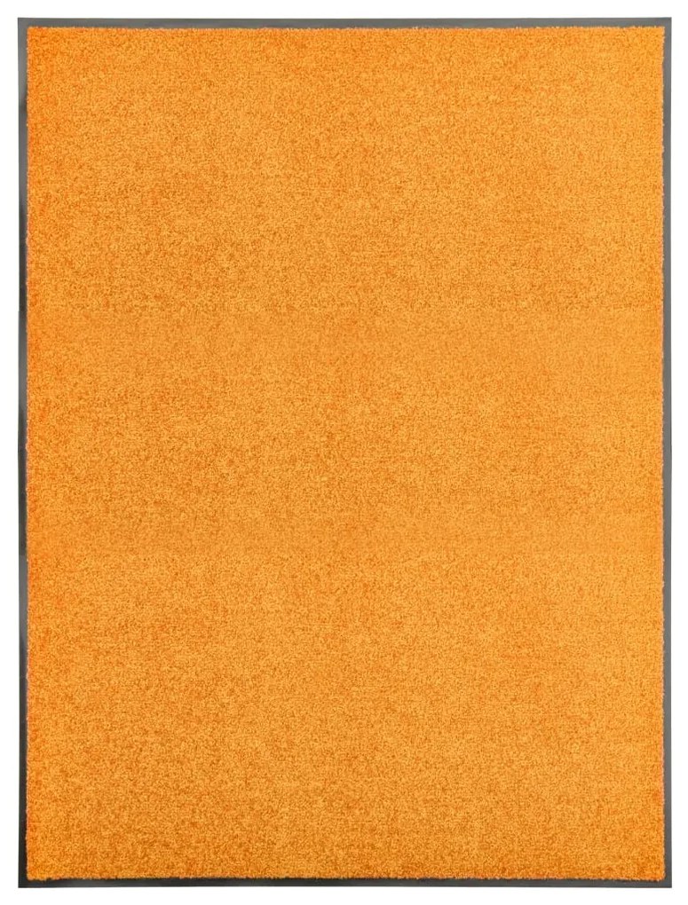Πατάκι Εισόδου Πλενόμενο Πορτοκαλί 90 x 120 εκ.