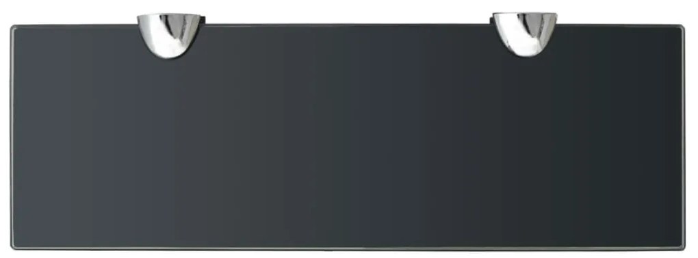 vidaXL Ράφια Τοίχου 2 τεμ. 8 χιλ. 30 x 10 εκ. Γυάλινα