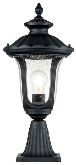 Επιδαπέδιο Φωτιστικό  Κολονάκι  1xE27  Μαύρο  IP44  51cm  Chicago CC3-S-BK Elstead Lighting-CC3-S-BK-Μαύρο CC3-S-BK