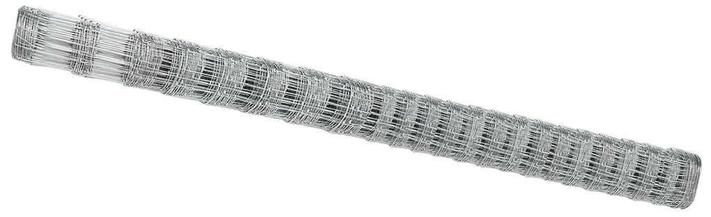 vidaXL Φράκτης Πεδίων 1.6x10 μ Γαλβανισμένος Χάλυβας