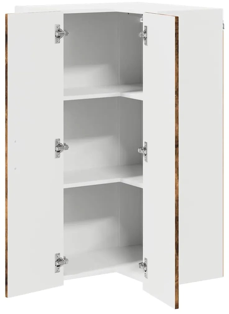 vidaXL Ντουλάπα Κουζίνας Καπνιστό Δρύς 57 x 57 x 100 εκ.