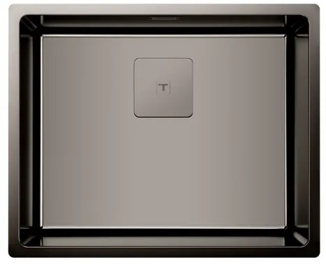 TEKA FLEXLINEA RS15 50.40 Ένθετος Ανοξείδωτος Νεροχύτης Titanium Grey Μ54xΠ44εκ
