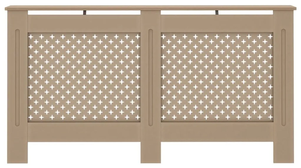 vidaXL Κάλυμμα Καλοριφέρ 152 x 19 x 81,5 εκ. από MDF