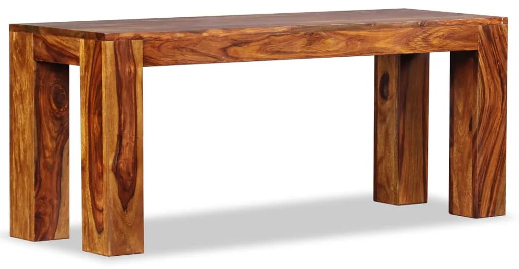 vidaXL Πάγκος 110 x 35 x 45 εκ. από Μασίφ Ξύλο Ακακίας
