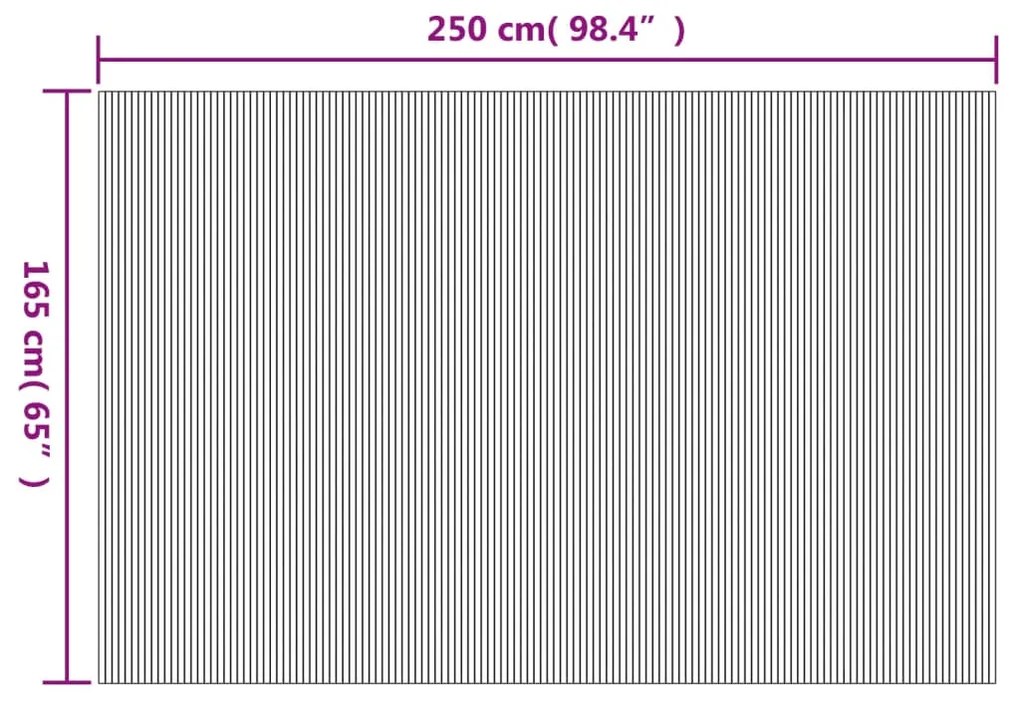 ΔΙΑΧΩΡΙΣΤΙΚΟ ΔΩΜΑΤΙΟΥ ΜΑΥΡΟ 165 X 250 ΕΚ. ΑΠΟ ΜΠΑΜΠΟΥ 376990