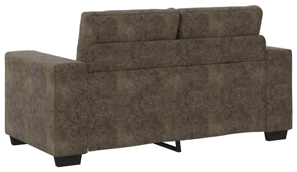 vidaXL Καναπές 2 pcs Σκούρο γκρι 221 x 78 x 80 εκ Τεχνητό δέρμα